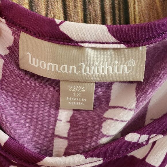 3 for $25 Woman Within Dress - Picture 4 of 6